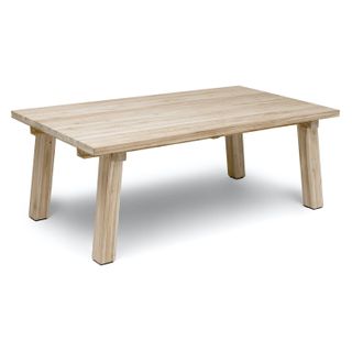 Teaka 79" Outdoor Dining Table - Natural Teak