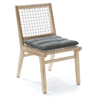 Teaka Outdoor Dining Chair - Natural Teak