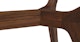 Emmer Walnut Dining Table for 6 - Gallery View 8 of 11.