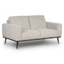 Rhett 63.5" Loveseat - Pepper Ivory