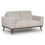 Rhett 63.5" Loveseat - Pepper Ivory