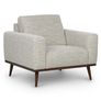 Rhett 38.5" Lounge Chair - Pepper Ivory