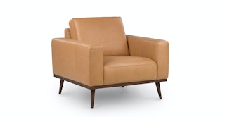 Rhett Charme Tan Lounge Chair