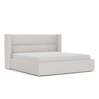 Calabri King Upholstered Bed - Napa White