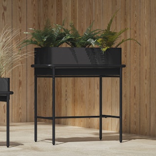 Marais Outdoor Tall Planter - Black