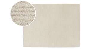 Clyde Textured Ivory Rug 9 x 12