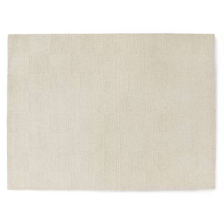 Clyde 9 x 12 Wool Rug - Textured Ivory