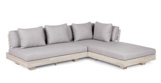 Lubek Beach Sand Low Right Sectional