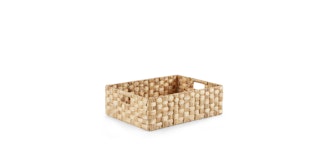 Arbo Natural Large Rectangular Basket