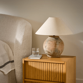Krysto Table Lamp - Pompei Gray