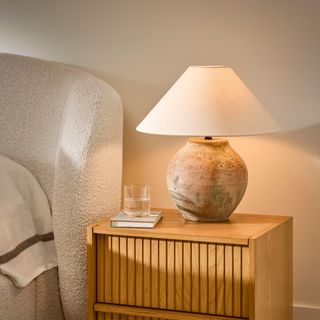 Krysto Table Lamp - Pompei Gray