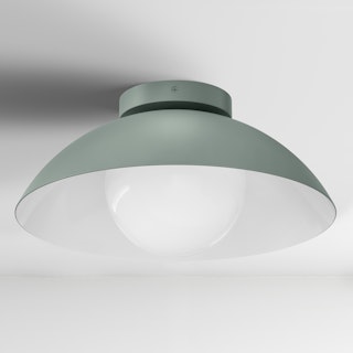 Gemma Flushmount Ceiling Light - Green