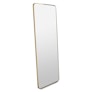 Mansfield Floor Mirror - Brass