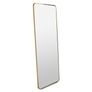 Mansfield Floor Mirror - Brass