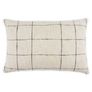 Rudbeck Pillow - Ivory Plaid