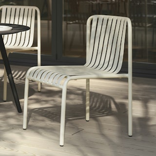 Sarek Outdoor Stackable Dining Chair - Taupe