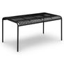 Sarek 67" Outdoor Dining Table - Black