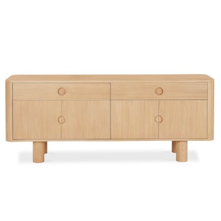Adel 71" Sideboard - White Oak