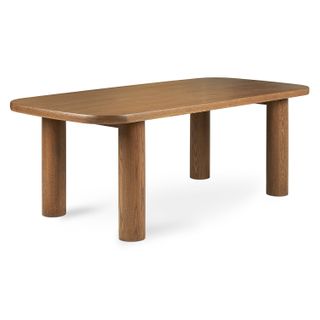 Adel 82.5" Dining Table - Smoked Oak
