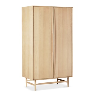 Lenia Armoire - White Oak