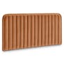 Rolph King Velvet Headboard - Plush Pacific Rust