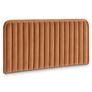 Rolph King Velvet Headboard - Plush Pacific Rust