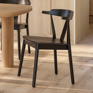 Morton Dining Chair - Black Ash