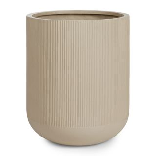 Reya Large Indoor/Outdoor Planter - Limestone Cream