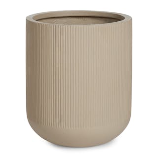 Reya Small Indoor/Outdoor Planter - Limestone Cream