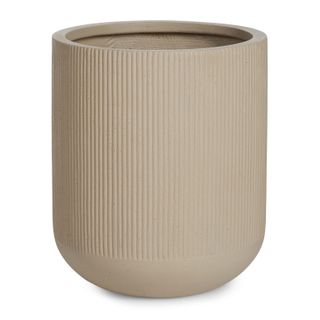 Reya Small Indoor/Outdoor Planter - Limestone Cream