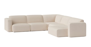 Sanna Magnet Ivory Right Conversational Sectional