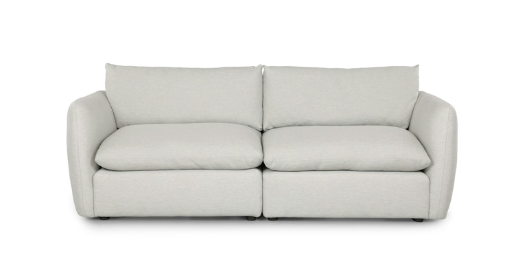 Leigh Silver Ivory 92" Modular Sofa - Primary View 1 of 10 (Open Fullscreen View).