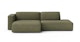 Sanna Magnet Green Left Sectional - Gallery View 1 of 13.