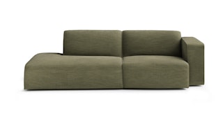Sanna Magnet Green Right Arm Modular Sofa