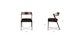 Zola Licorice Dining Chair - Gallery View 13 of 13.
