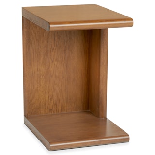 Torme C Side Table - Smoked Oak