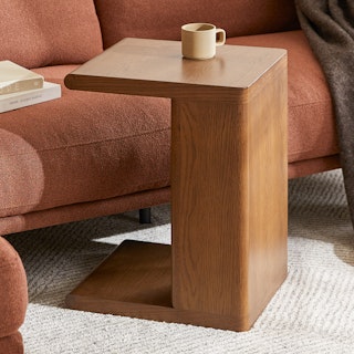 Torme C Side Table - Smoked Oak