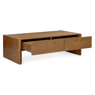 Torme 48" Storage Coffee Table - Smoked Oak