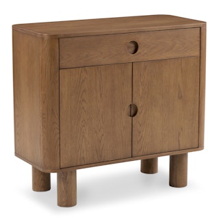 Adel 38.5" Cabinet - Smoked Oak