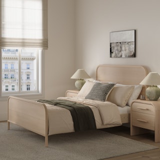 Faydra Full Bed - Natural Ash