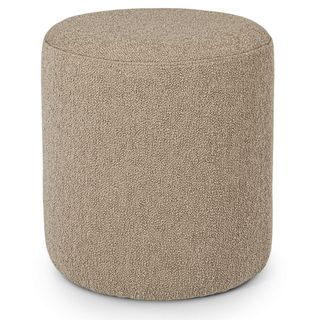 Cilo 16" Ottoman - Sandstone Wool Bouclé