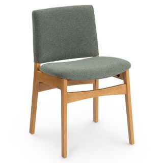 Nosh Dining Chair - Oak and Ratine Green