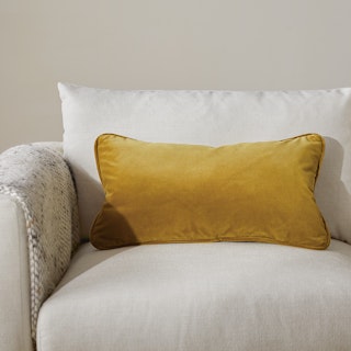 Lucca Plush Yarrow Gold Small Pillow
