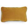 Lucca Velvet Small Pillow - Plush Yarrow Gold