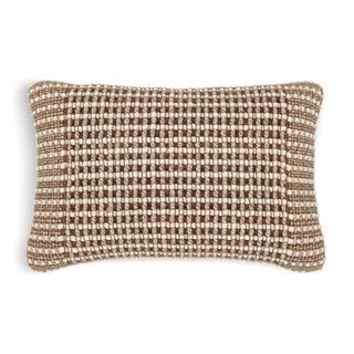 Ren Small Pillow - Brown Weave