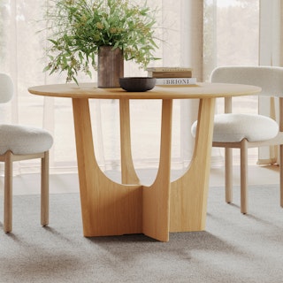 Tovi Round Dining Table for 4 - Oak