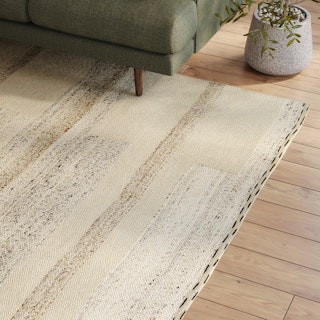 Riya 8 x 10 Performance Rug - Tonal Shapes