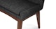 Chantel Licorice Dining Chair - Gallery View 10 of 13.