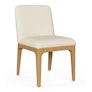 Rosin Dining Chair - Natural Oak and Sand Ivory