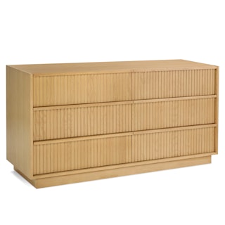 Kouva 6-Drawer Dresser - Natural Oak